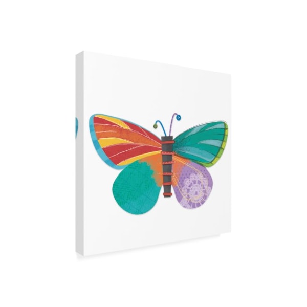 Holli Conger 'Wings Of Grace Butterfly Icon 1' Canvas Art,24x24